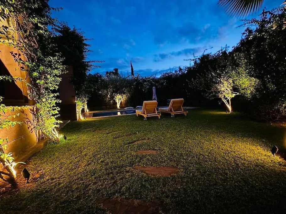 Villa Avec Piscine Chauffee En Option Palmeraie Marraquexe